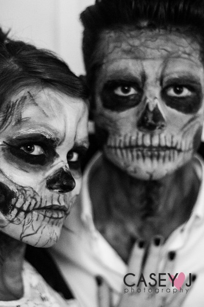 Halloween Makeup, Lady gaga, skeleton boy, Casey Doxey, Casey J photography